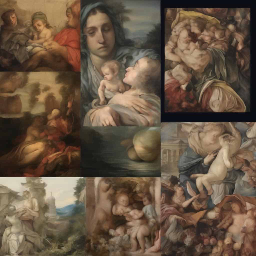 Ανθρώπινα έργα τέχνης με ρεαλισμό και σύγχρονη αισθητική, ανανεώνοντας τη σύγχρονη τέχνη.